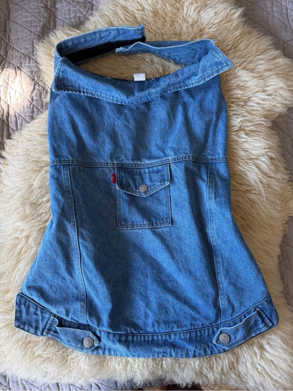 Levi’s x Target Blue Denim Dog Vest Jacket